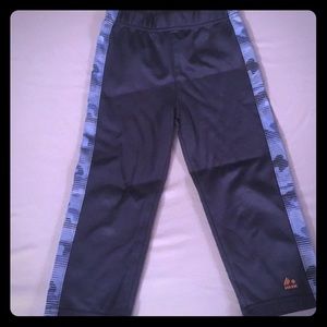 Blue Fleece-Lined Sweatpants